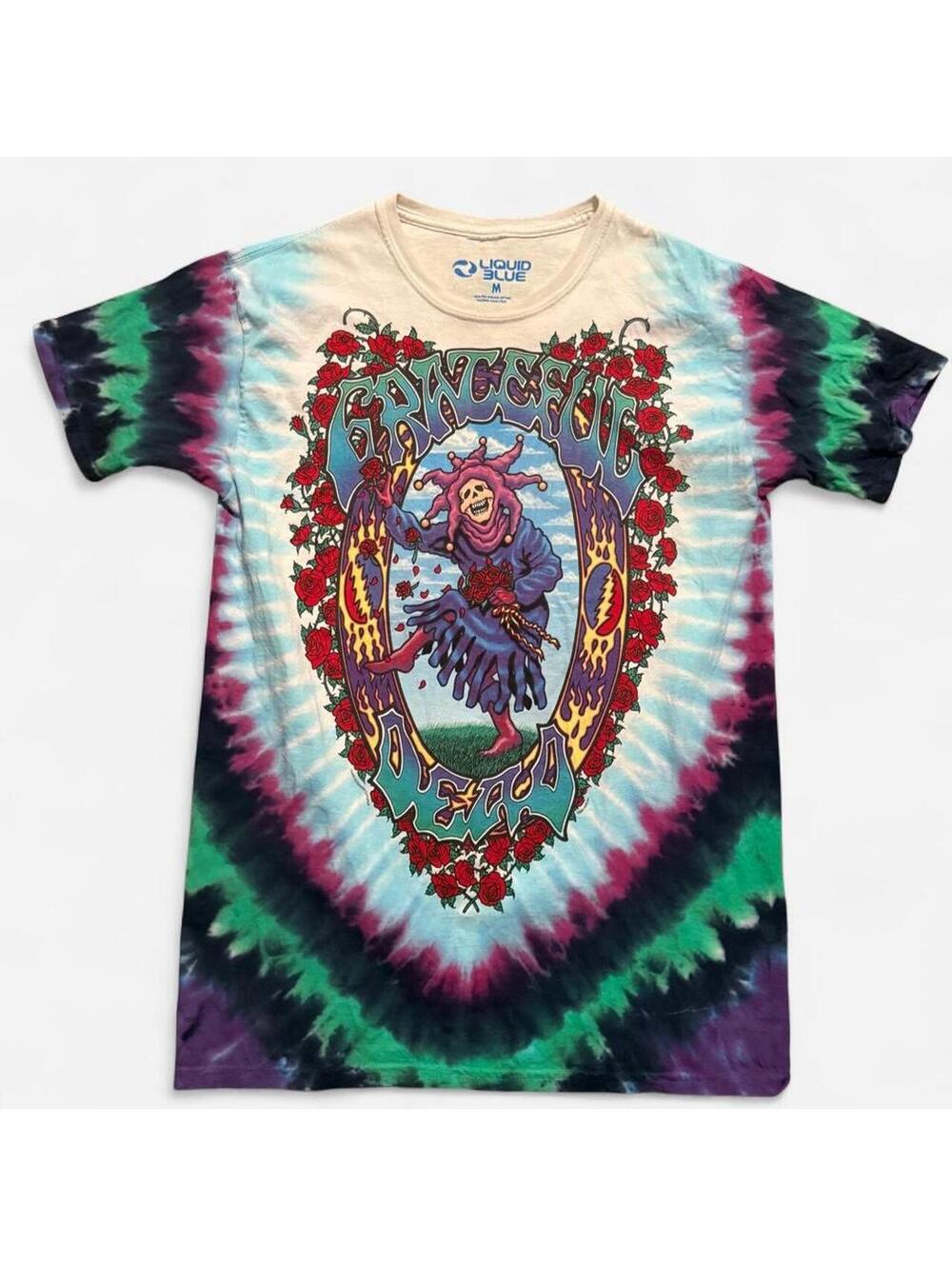 Liquid Blue Grateful Dead tie-dye t-shirt